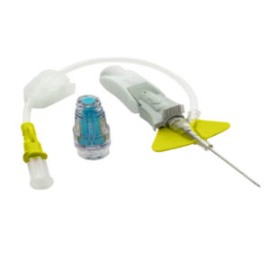 BD Heксіва (BD Nexiva™) внутрішньовенний катетер 24 G 19 ммзакритого типу - одинарний порт позтивного тиску з poa'ємом MaкcЗеро